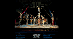 Desktop Screenshot of kineticartscenter.com